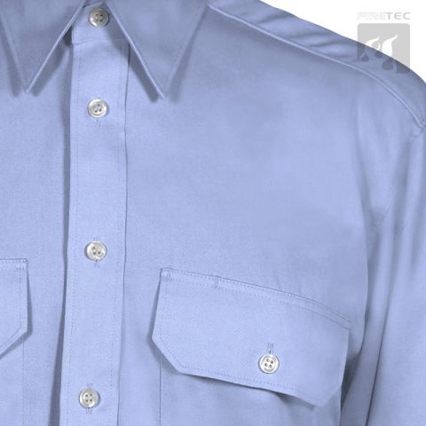 Diensthemd, 1/1 Arm imperialblau