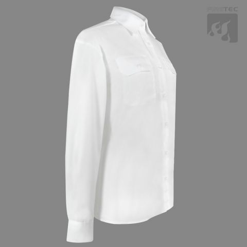 Damen-Bluse SAAR 1/1 Arm m. Stick Signet