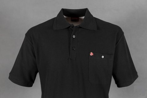 Polo-Shirt Black 1/2  Arm