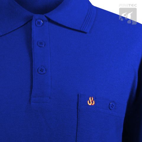 Polo-Shirt Royal 1/2  Arm