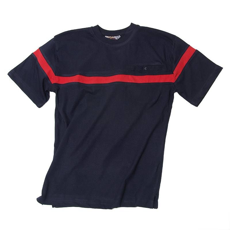 T-Shirt Premium-Flame mit Rundhals