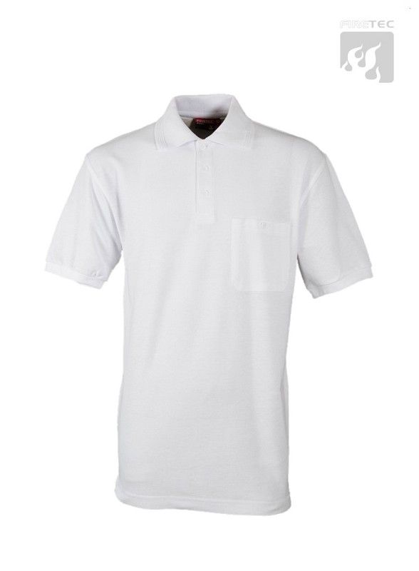 Polo-Shirt weiß 1/2 Arm