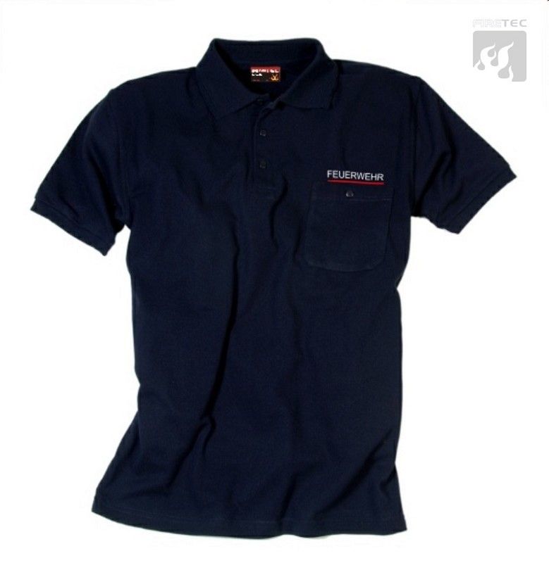 Polo-Shirt SAARLAND schwarzblau 1/2 Arm