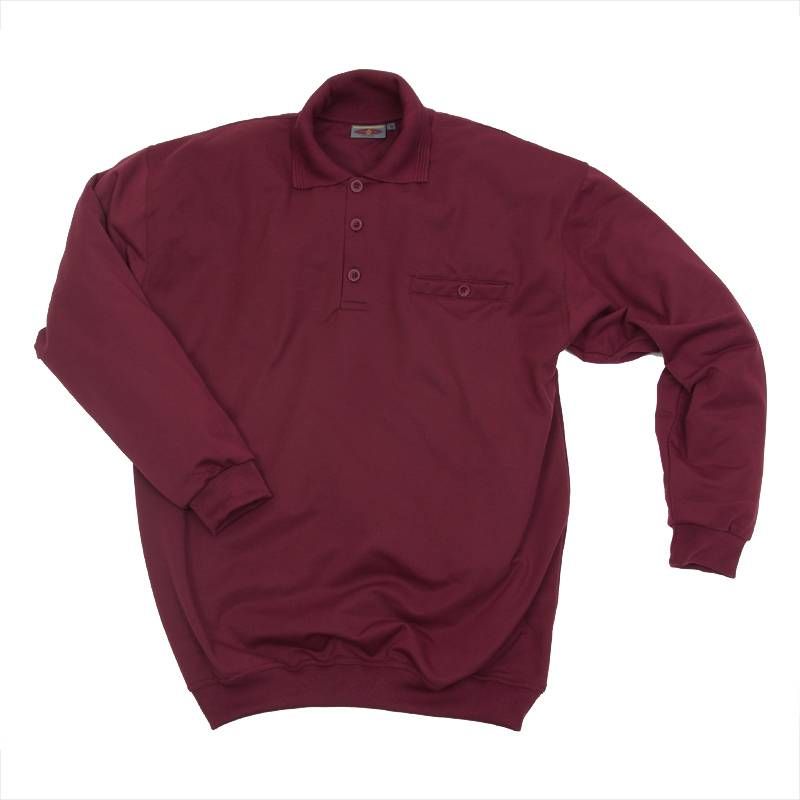 Polo-Sweater, 1/1 Arm Fire-Tec