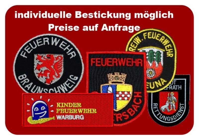 Bestickung und Bedruckung