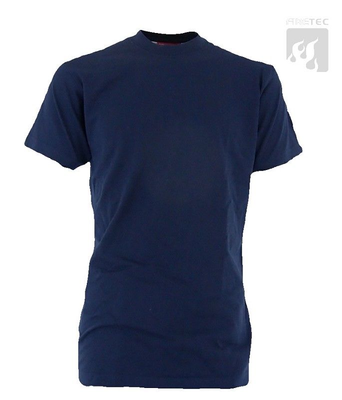 JFW Firetec Basic Shirt blau 1/2 Arm