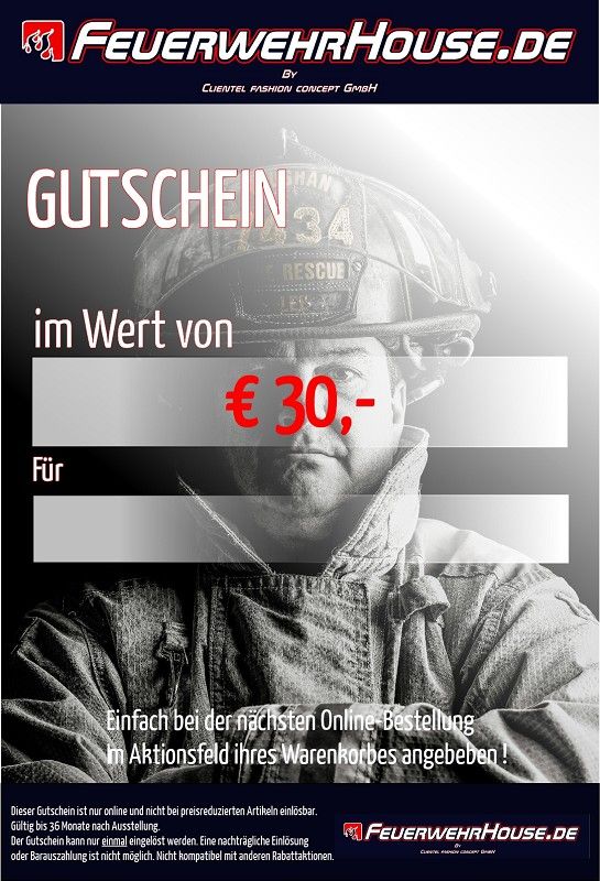 € 30,- Geschenk-Gutschein