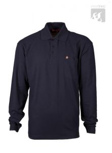 Polo-Shirt "schwarzblau" 1/1 Arm