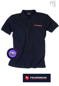 Polo-Shirt Niedersachsen 1/2 Arm m. Stick Signet