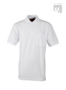 Polo-Shirt weiß 1/2 Arm