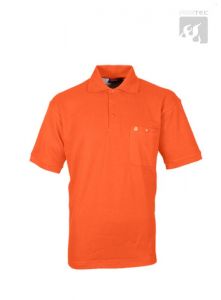 Polo-Shirt orange 1/2 Arm