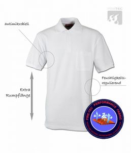 Polo-Shirt Fire-Tec 1/2 Arm