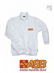 ASB Zippshirt mit Leistentasche