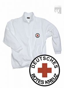 DRK Zippshirt mit Leistentasche