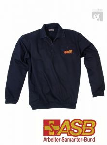 ASB Zippshirt mit Leistentasche