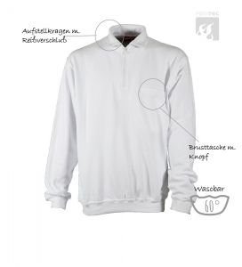 Zippshirt mit Leistentasche