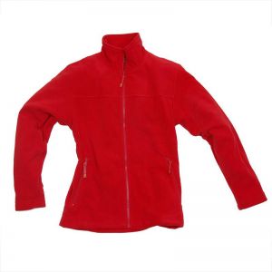 Fleecejacke rot