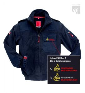 Fleecejacke Windprotector