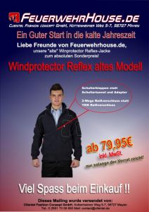 Fleecejacke Windprotector REFLEX