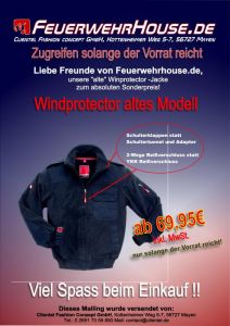 Fleecejacke Windprotector