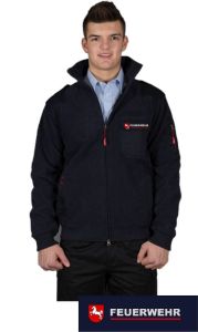 Fleecejacke Windprotector inkl. Logostickerei