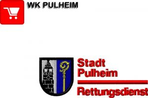 Wappenstickerei "PUHLHEIM-RETTUNGSDIENST"