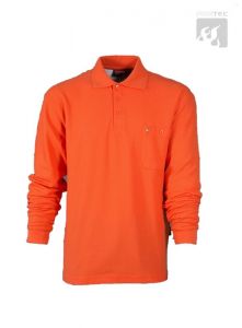 Polo-Shirt orange 1/1 Arm